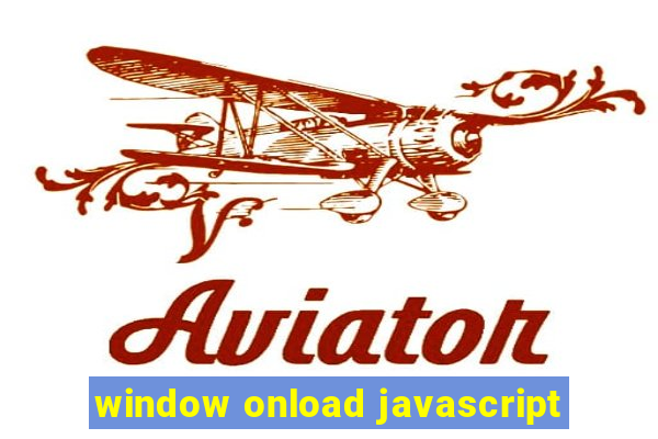 window onload javascript